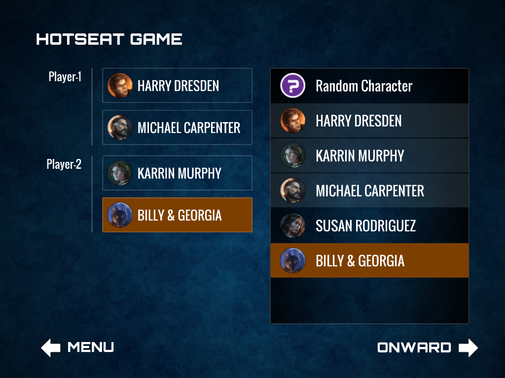 Two-Player Hotseat Staging